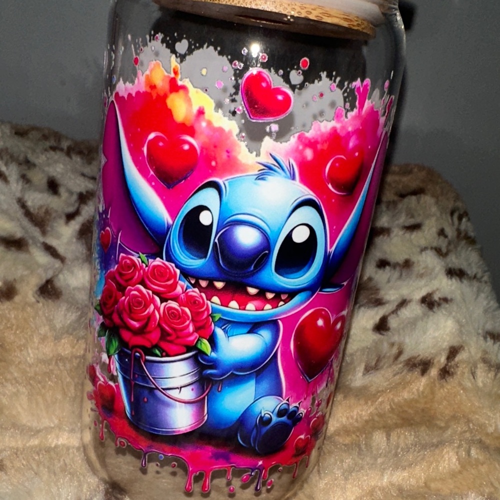 Heartfelt Blue Character Art Jar - Picture 1 of 4
